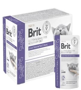 בריט רפואי פאוץ חתול גסטרו 85 גר Brit מזון לח