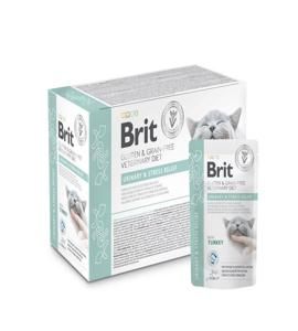 בריט רפואי פאוץ חתול יורינרי 85 גר Brit מזון לח
