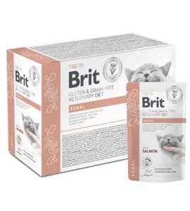 בריט רפואי פאוץ חתול רנל 85 גר Brit מזון לח