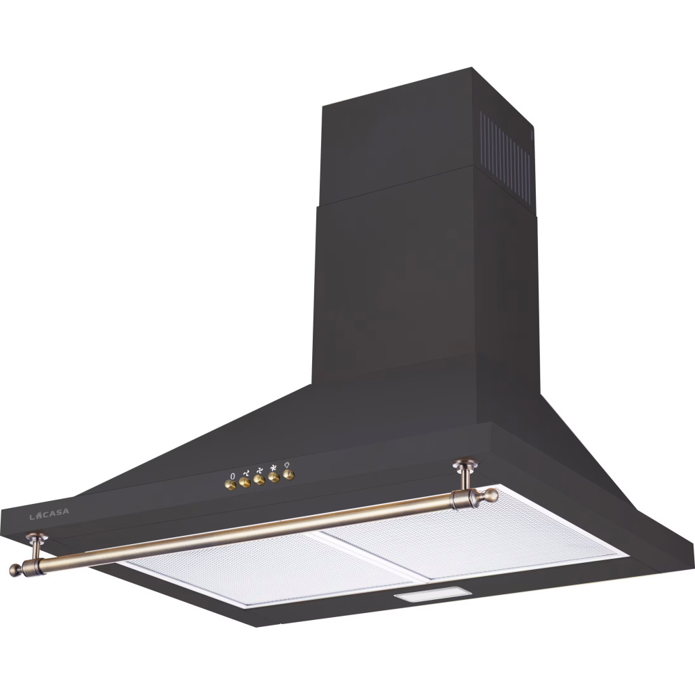 קולט אדים ארובה 60 ס"מ LaCasa LC3601RB/C שחור/ קרם