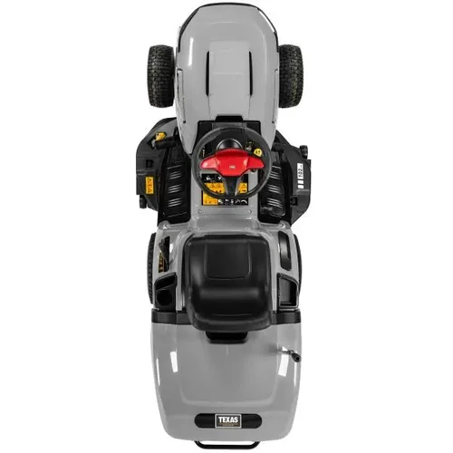 מבט על של טרקטורון כיסוח דשא TEXAS EQUIPMENT Premium TTC102H הידרוסטטי 15 כ