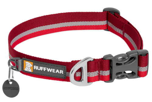 קולרים לכלב | RUFFWEAR Crag צבע Cinder Cone Red
