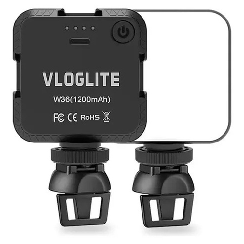 פנס LED נייד למצלמה ולנייד VLOGLITE W36 Bi Color 4W