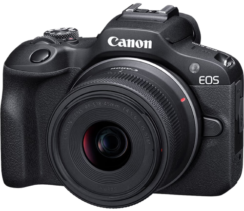 מצלמה ללא מראה עם עדשה Canon EOS R100 18-45mmברפאלי - refali.co.il