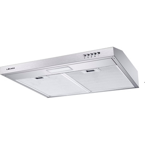 קולט אדים להתקנה מתחת לארון מטבח 60 ס"מ LaCasa LC9618UCBL שחור/ נירוסטה לה קאזה
