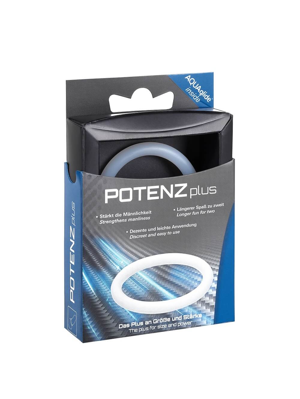 טבעת זקפה בינונית תוצרת גרמניה שקוף Joy Division - Potenz Plus