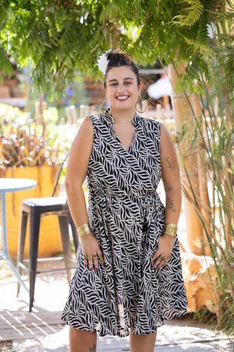 שמלת גלה Plus size