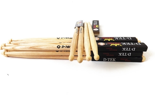 מקלות תופים ראש עץ D-TEK 2B American Hickory