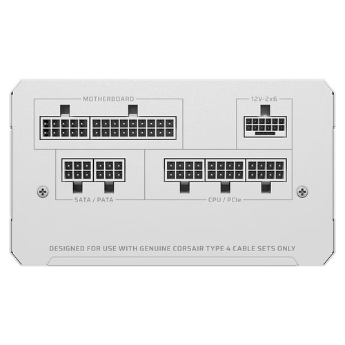 ספק כוח 850W צבע לבן Corsair RM850e RMe Series Fully Modular