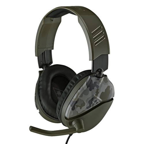 אוזניות צבע ירוק Turtle Beach Recon 70 Camo 3.5