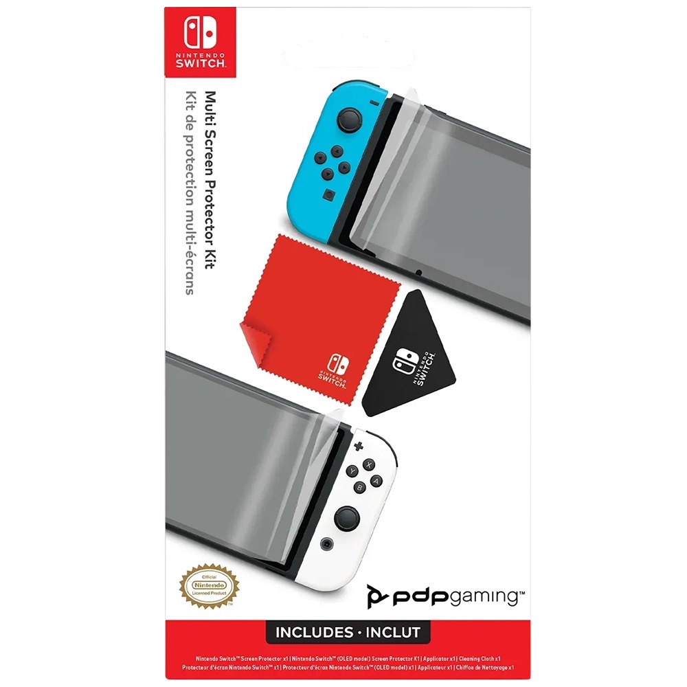ערכת מגן מסך עבור Nintendo Switch Turtle Beach Multi-Screen Protector Kit