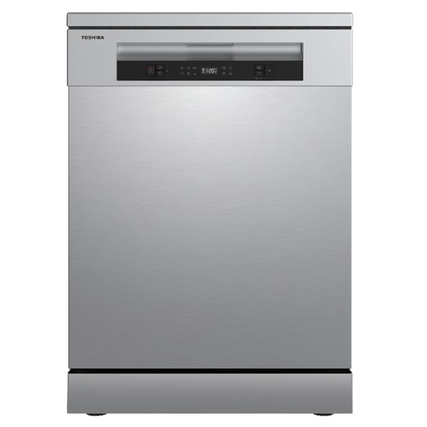 מדיח כלים 60 ס"מ Toshiba DW-14F5ME(S)-IL  גימור כסוף | יבואן רשמי 3 שנים אחריות