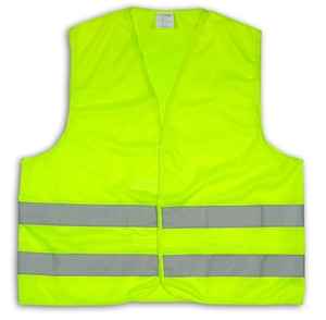 אפוד זוהר צהוב פסים זוהרים American Eagle אמריקן אייגל