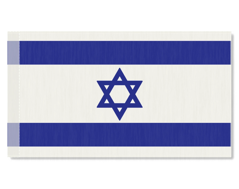 דגל ישראל מבד - 150/220 ס"מ