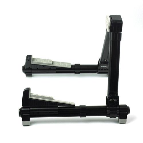 סטנד גיטרה אוניברסלי מתקפל, מתאים לכל סוגי הגיטרות בצבעים שונים AGS08 מבית Aroma