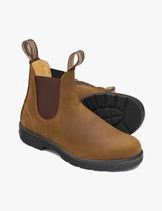 מגפי עור Blundstone 562 ללא שרוכים | חום