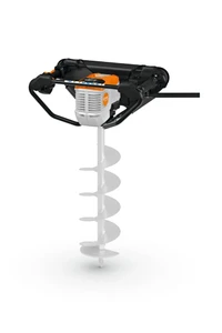 מקדח אדמה נטען מקצועי STIHL BTA 140 לחפירת בורות בקרקע - גוף בלבד