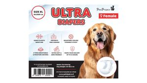 חיתול ULTRA נקבה מידה XL Pets Project