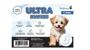 חיתול ULTRA זכר מידה S Pets Project