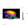 טלוויזיה חכמה "LG OLED EVO AI 4K 77 אל ג`י דגם OLED77C66LA