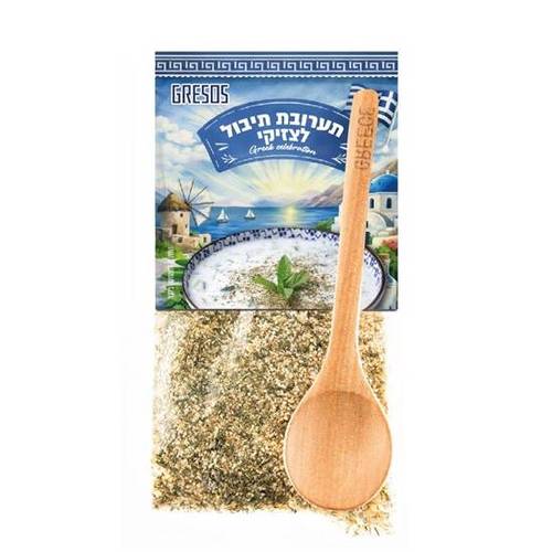 תערובת לציזיקי - עם כף מעץ 35 גרם