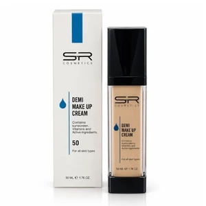 קרם לחות דמי מייק אפ ומסנני קרינה 50 SR COSMETICS - 50ml