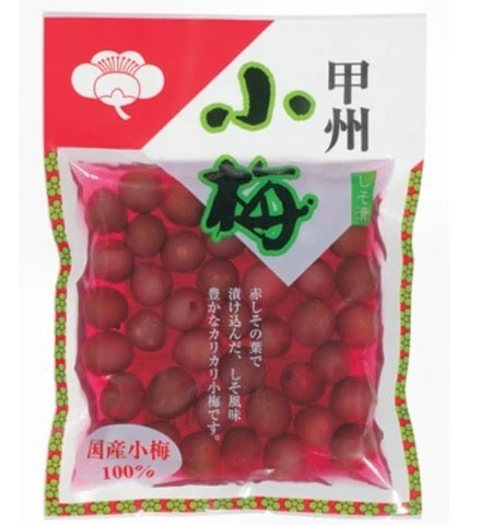 SHISHO PICKLED KOSHU KOUME - שזיפים קריספיים כבושים בשיסו 110 גרם 