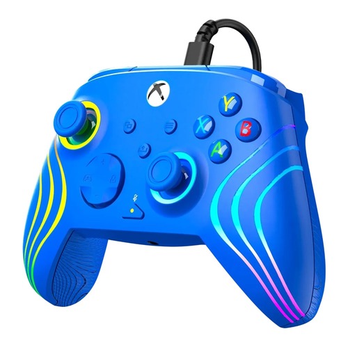 בקר חוטי לגיימינג צבע כחול Turtle Beach Afterglow Wave RGB for Xbox and PC