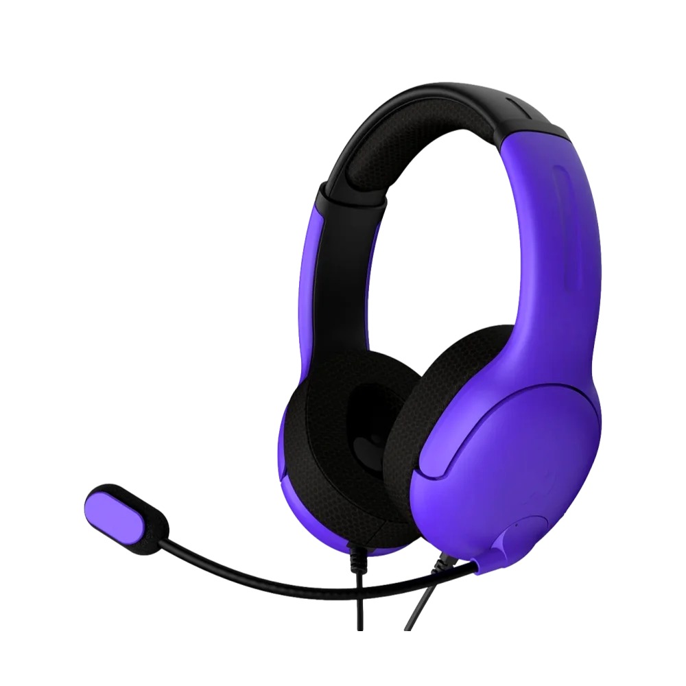 אוזניות חוטיות צבע סגול Turtle Beach PDP Airlite for PS5