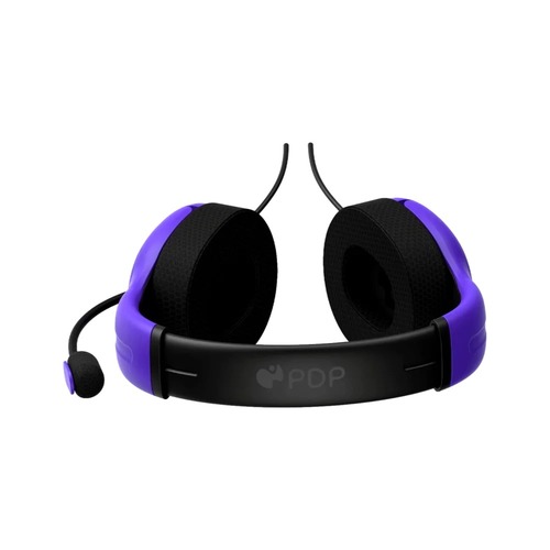 אוזניות חוטיות צבע סגול Turtle Beach PDP Airlite for PS5