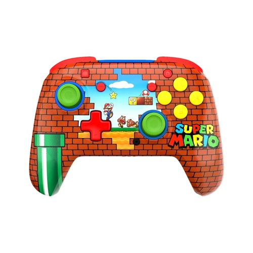 בקר גיימינג אלחוטי Turtle Beach Rematch Wireless Controller Mario Bricks for Nintendo Switch
