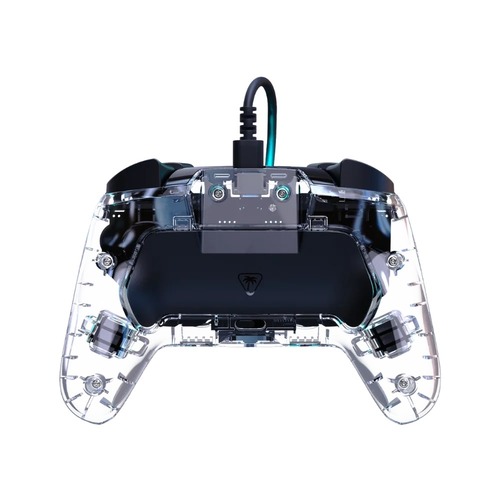 בקר גיימינג חוטי צבע שקוף עבור Turtle Beach Afterglow™ Wired Controller Nintendo Switch 2