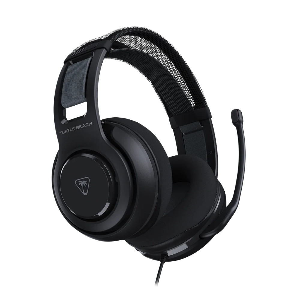 אוזניות גיימינג חוטיות צבע שחור Turtle Beach Atlas 200 PC