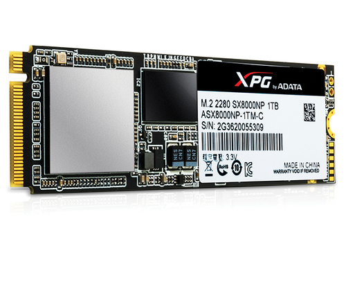כונן SSD פנימי A-Data SX8200 ASX8200NP-960GT-C 960GB