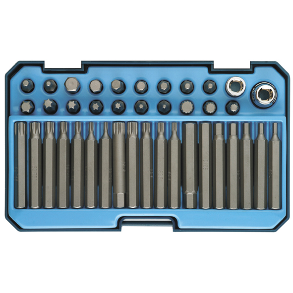 סט ביטים כוכב+TORX+אלן 40 יח SIGNET
