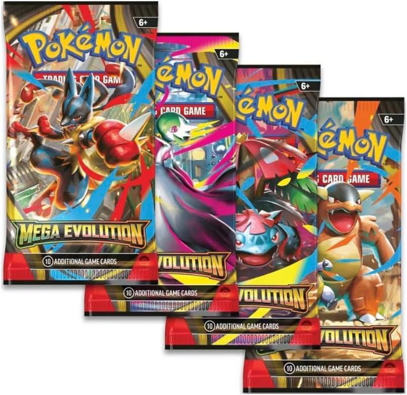 Pokémon TCG: Méga-Évolution Booster Pack     קלפי פוקימון 