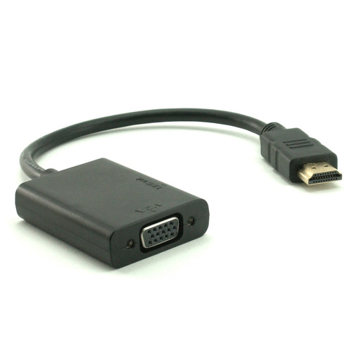 מתאם Hdmi Male To VGA FeMale With Audio