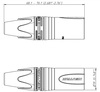 NC3MXX זכר לכבל XLR  תוצרת NEUTRIK