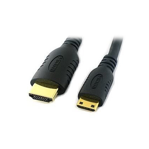 כבל 1.8 מטר זכר-זכר Gold Touch HDMI To Mini HDMI Ultra HD 4K*2K 