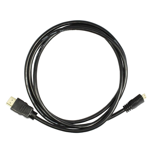 כבל 1.8 מטר זכר-זכר Gold Touch HDMI To Mini HDMI Ultra HD 4K*2K 