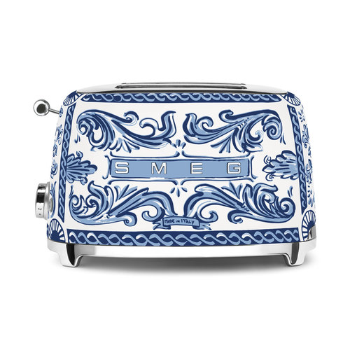 המצנם 2 פרוסות SMEG סמאג דגם TSF01 DGBEU סדרת דולצ`ה וגבאנה