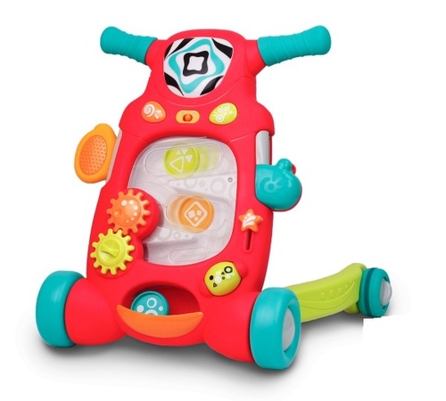 הליכון פעילות מוזיקלי 2 ב-1 של המותג Little Learner (מבית Hap-P-Kid),