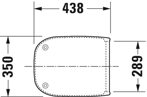 שרטוט מושב אסלה טריקה שקטה דגם די קוד 006739 
