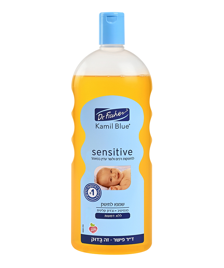 קמיל בלו Sensitive שמפו ללא דמעות לתינוק Dr. Fischer