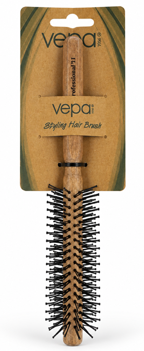 מברשת שיער מקצועית עם ידית עץ Vepa P11