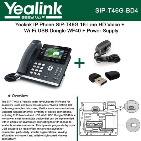 Yealink WF40 IP phone Wi-Fi USB Dongle