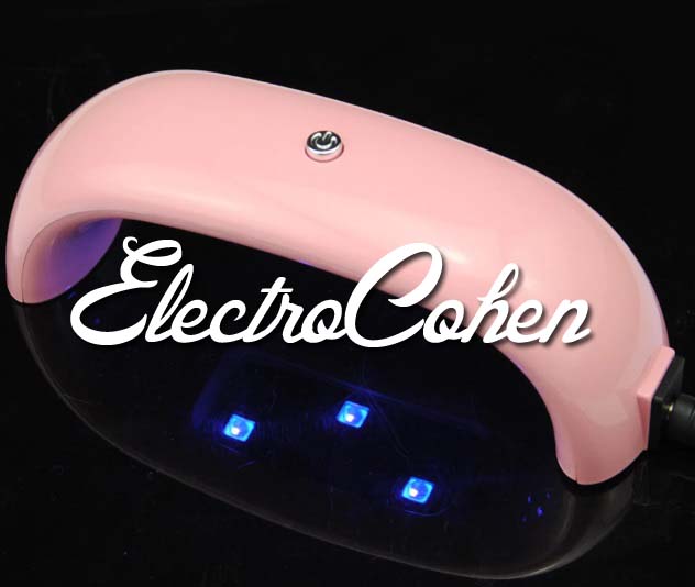 מייבש לק אישי נייד עם טיימר 9W UV