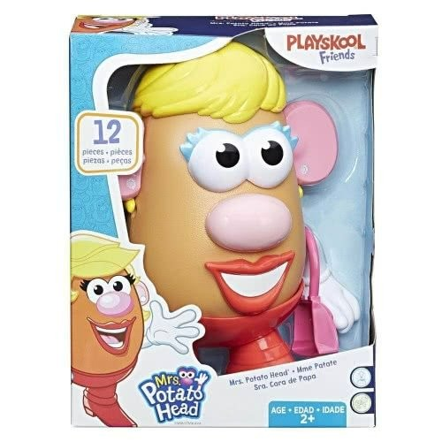 גברת תפוח אדמה Mrs. Potato Head קלאסית עם 12 חלקים
