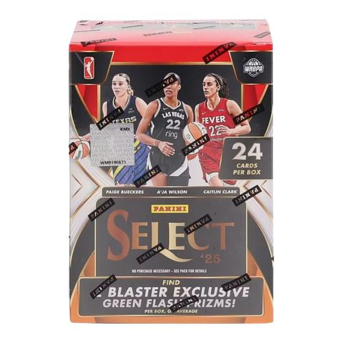 קלפי ספורט ליגת נשים WNBA עונת 2025 2025 Panini Select WNBA Basketball Blaster Hobby Box