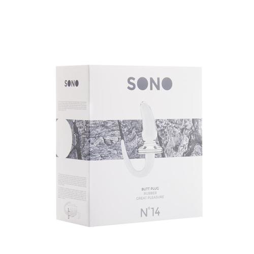 פלאג אנאלי פרימיום שקוף Shots - Sono N.14